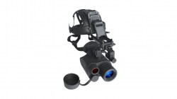 Bering Optics Polaris 1.0x26 Gen I Head-Mountable NV Monocular w  Head Gear Kit, Black, 6.1inx3.1inx2.4in BE15126-1